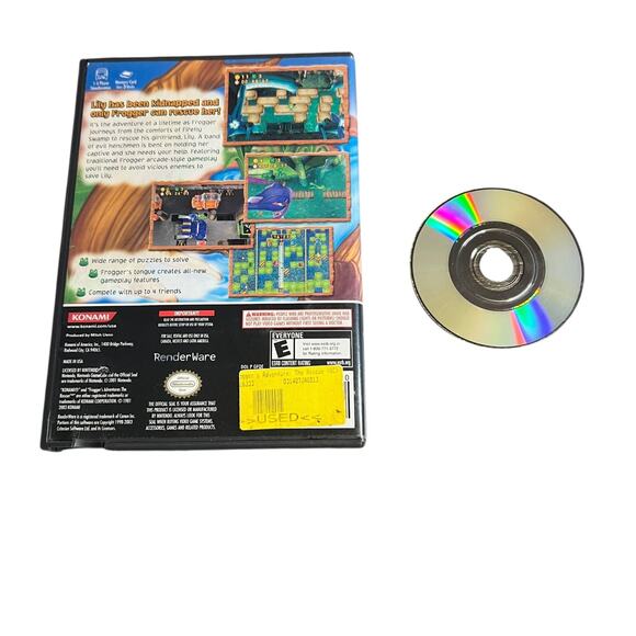 Frogger's‎ Adventures: The Rescue (Nintendo GameCube, 2003) Tested & Works! - Picture 5 of 5